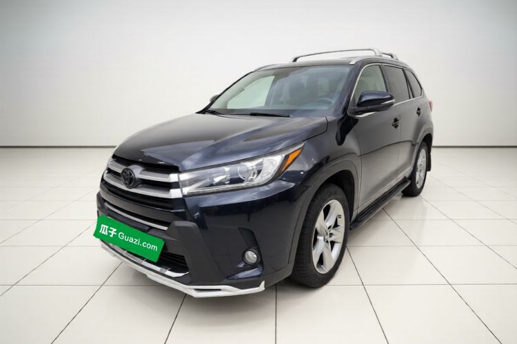Used Toyota Highlander 2018 2.0T Four-Wheel Drive Luxury Edition 7 Seats China V Emission Standard