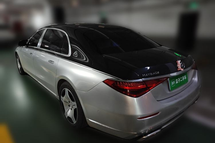 Used Mercedes-Benz Maybach S-Class 2023 S 480 4MATIC Rear Left 45 Deg