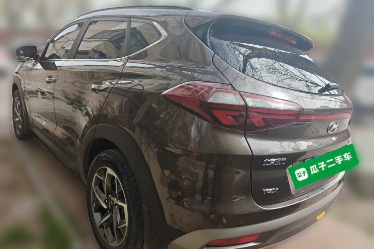 Used Hyundai Tucson 2019 280TGDi Dual-Clutch Two-Wheel Drive Fashion Edition China V Standard Rear Left 45 Deg