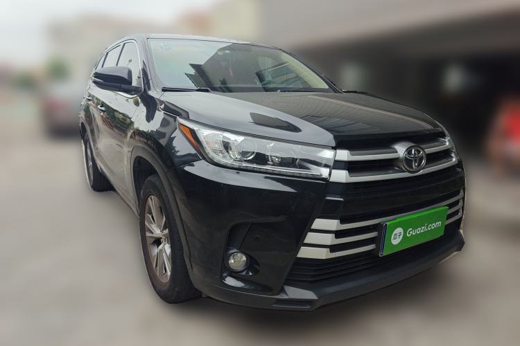 Used Toyota Highlander 2018 2.0T Two-Wheel Drive Elite Edition 5 Seats Emission Standard China V Front Right 45 Deg
