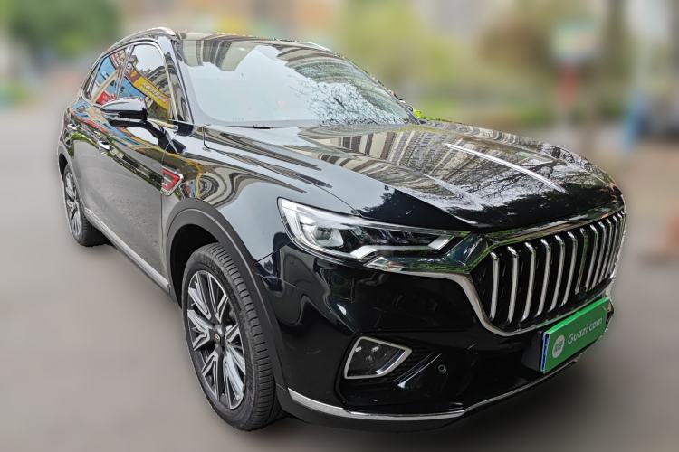Used Hongqi HS5 2022 Facelifted Version 2.0T Smart Connect Flagship All-Wheel-Drive Edition Front Right 45 Deg