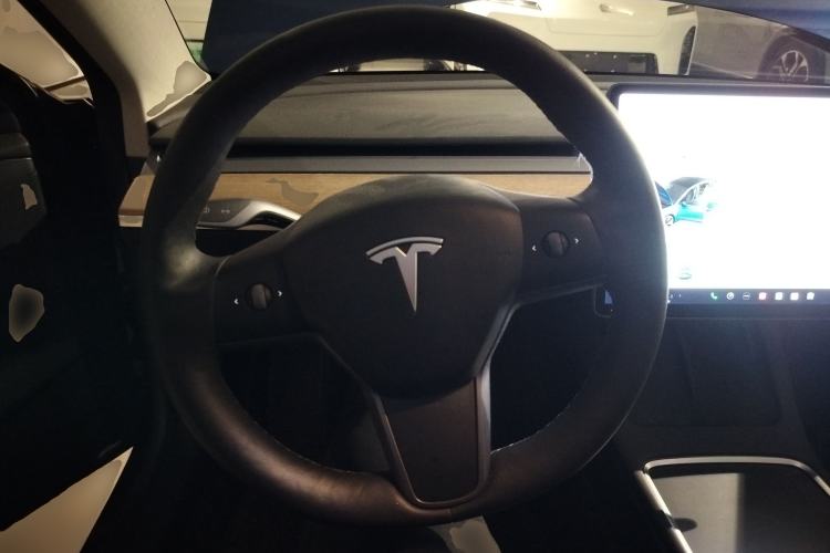 Used Tesla Model 3 2021 Standard Range Rear-Drive Upgraded Version Steering Wheel