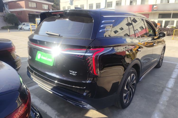 Used Hongqi HS7 PHEV 2024 2.0T PHEV Four-Wheel Drive Flagship Edition 6 Seats Rear Right 45 Deg