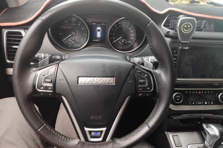 Used Haval H6 Coupe 2018 Blue Label 1.5T Automatic Two-Wheel Drive Luxury Model Steering Wheel