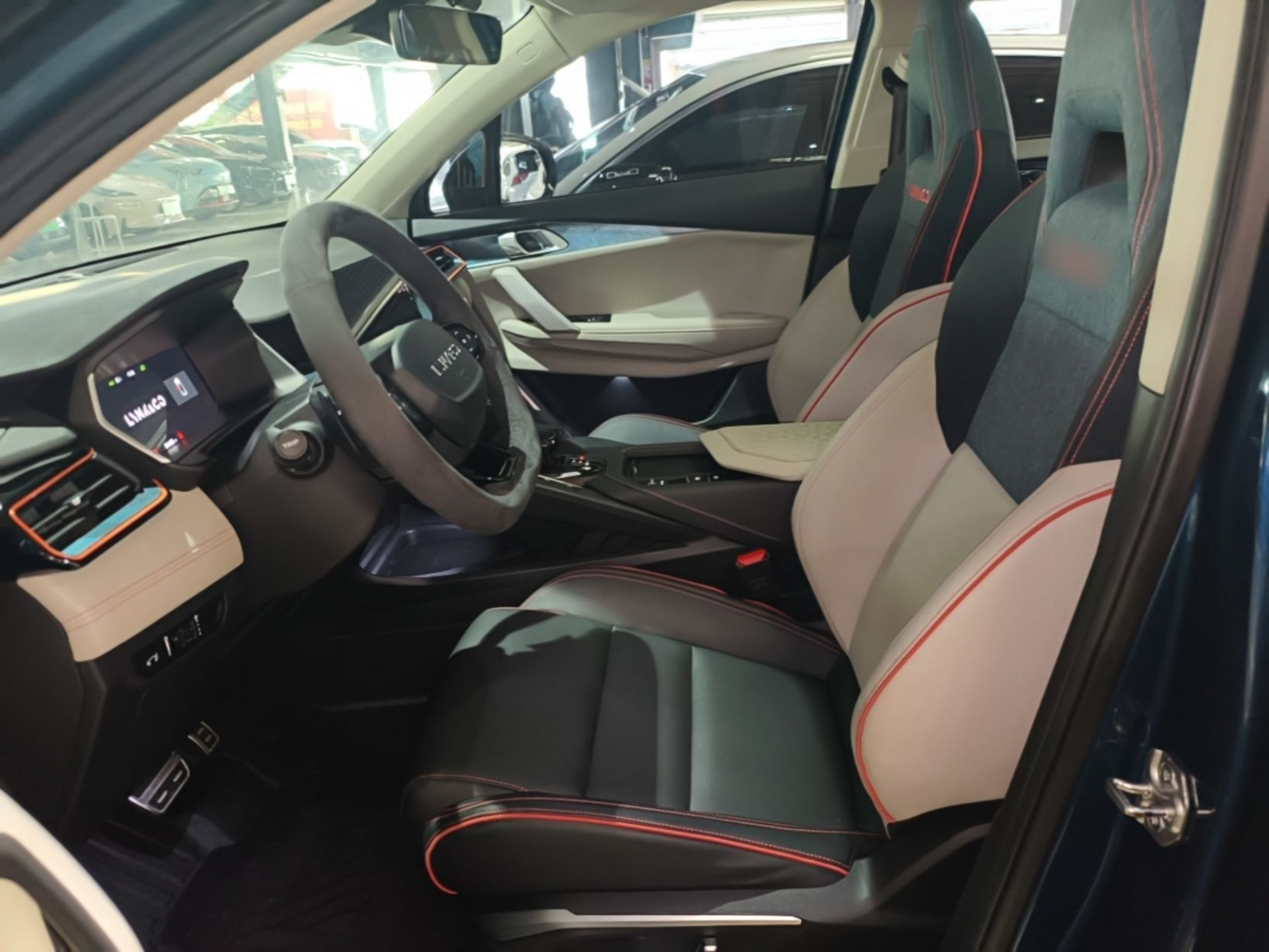 Avant de la voiture
