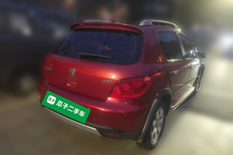 Used Peugeot 307 2012 Hatchback 1.6L Manual Comfort Edition Rear Right 45 Deg