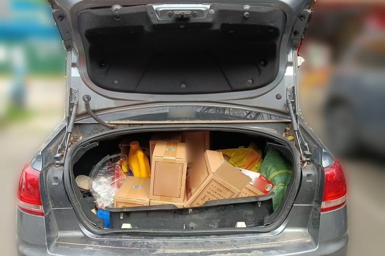 Used Citroen C-Quatre 2013 Sedan 1.6L Manual - Prestige Model Trunk