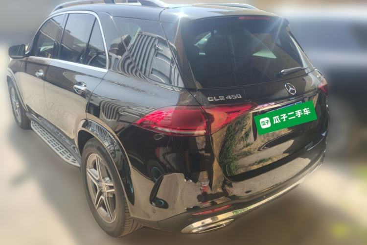 Used Mercedes-Benz GLE 2021 GLE 450 4MATIC Stylish Model Rear Left 45 Deg