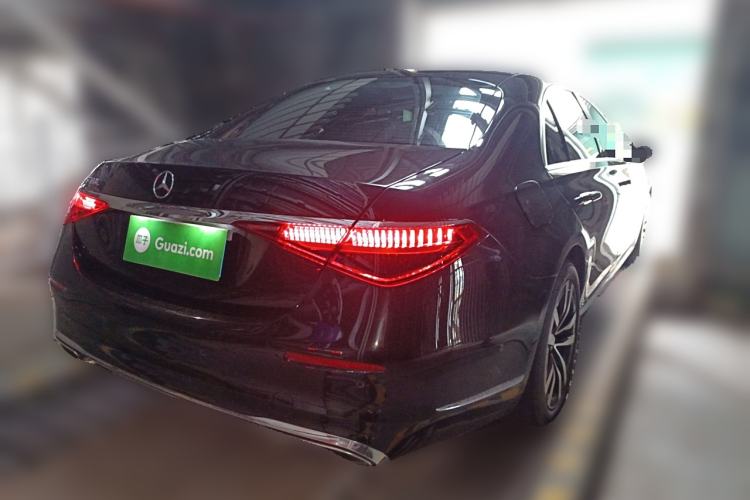 Used Mercedes-Benz S-Class 2022 S 400 L Luxury Model Rear Right 45 Deg