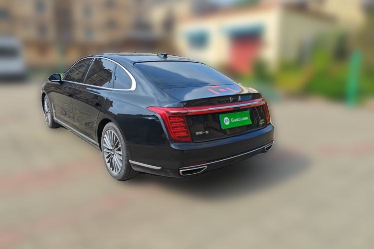 Used Hongqi H9 2020 2.0T Smart Connect Flagship Edition Rear Left 45 Deg