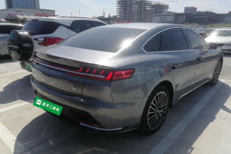 Used BYD Han 2021 EV Standard Range Luxury Model Rear Right 45 Deg