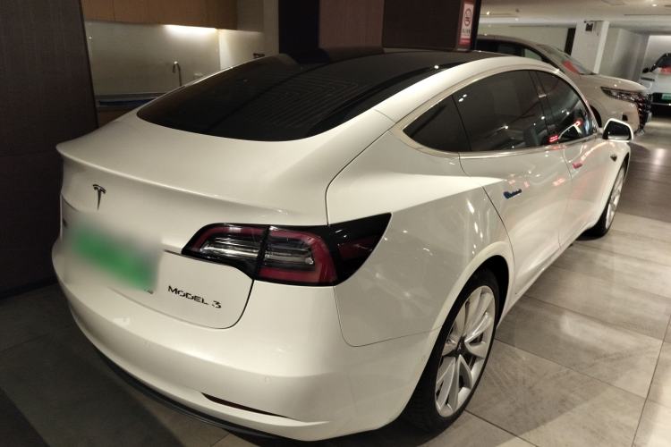 Used Tesla Model 3 2020 Revised Version Standard Range Rear-Wheel Drive – Upgraded Edition Rear Right 45 Deg