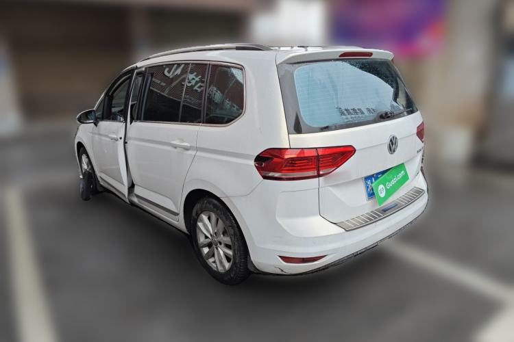 Used Volkswagen Touran 2018 Volkswagen Touran L 280TSI DSG Comfort Edition 7 Seats China V Emission Standard Rear Left 45 Deg