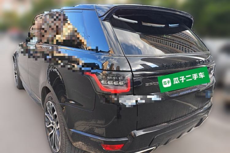 Used Land Rover Range Sport 2021 3.0 L6 YAO Black Edition Rear Left 45 Deg