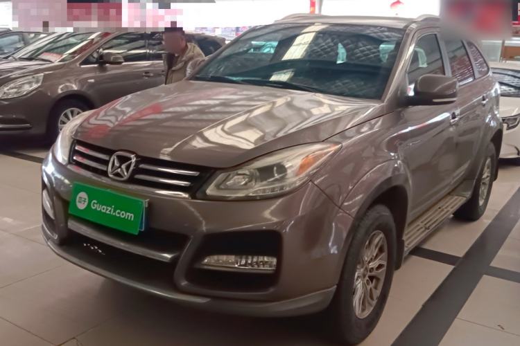 Used JMC Yusheng S350 2014 2.4T Automatic 2WD Diesel Luxury Version with Sunroof 5 Seats