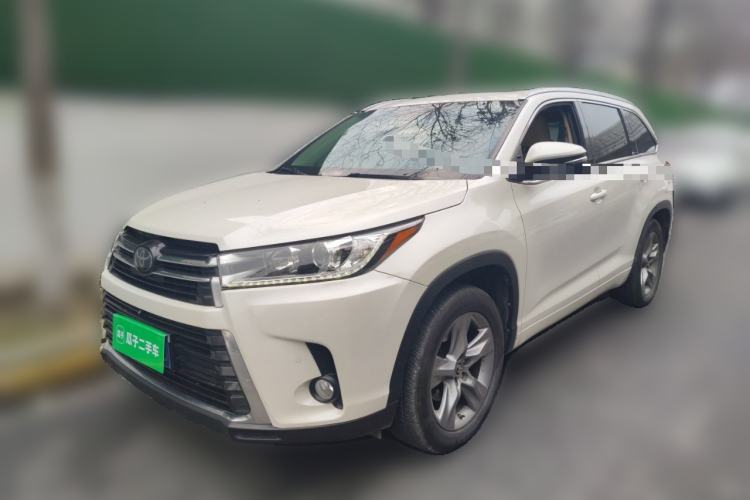 Used Toyota Highlander 2018 2.0T Four-Wheel Drive Prestige Version 7 Seats China V Emission Standard