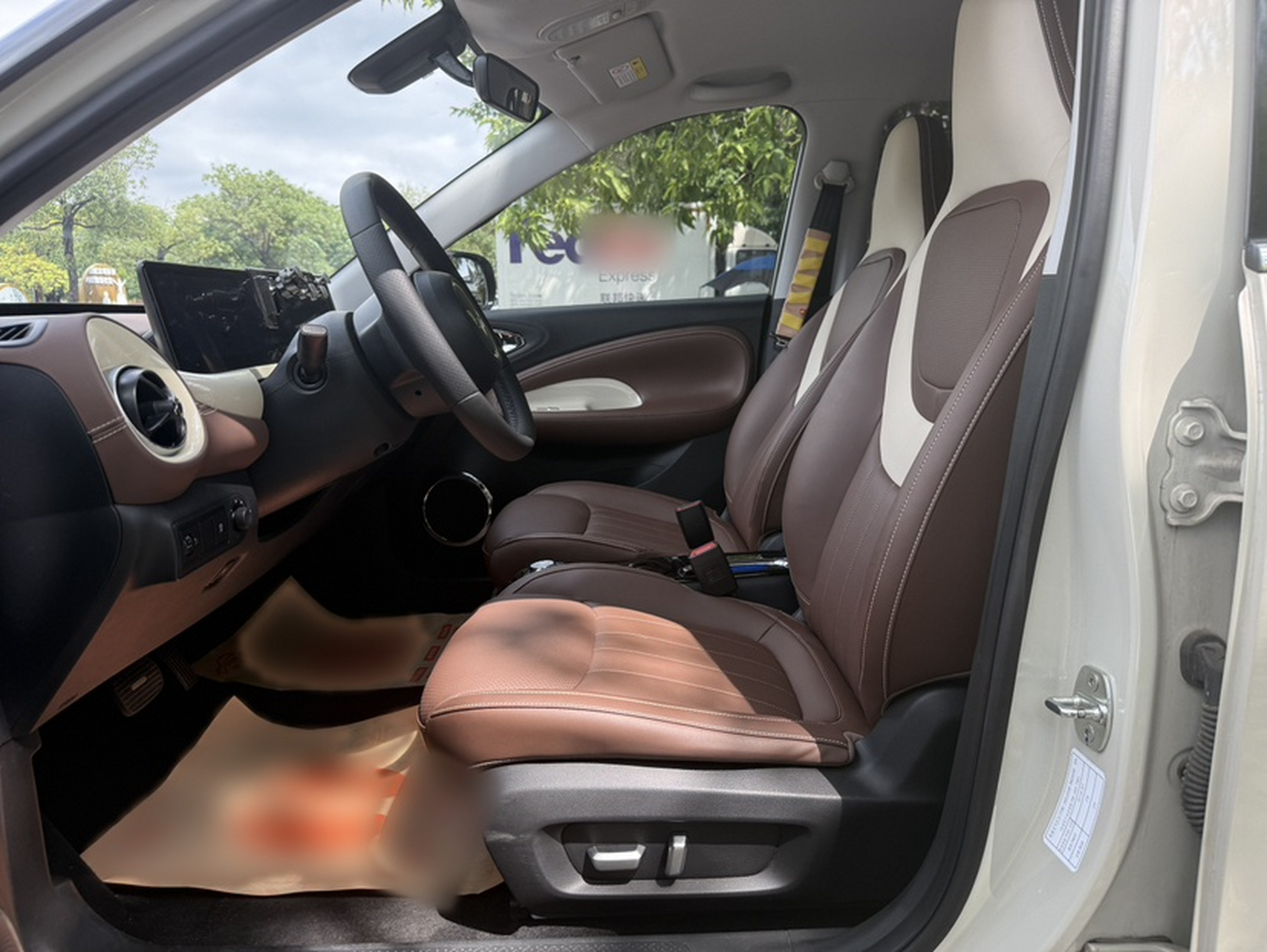 Avant de la voiture