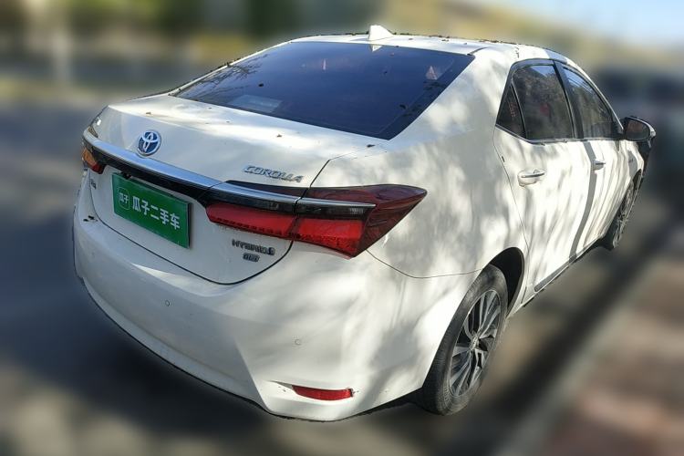 Used Toyota Corolla 2017 Revised Dual-Engine 1.8L E-CVT Elite Edition Rear Right 45 Deg