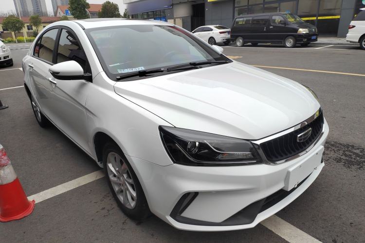 Used Geely Auto Emgrand 2021 UP 1.5L CVT Luxury Model Front Right 45 Deg