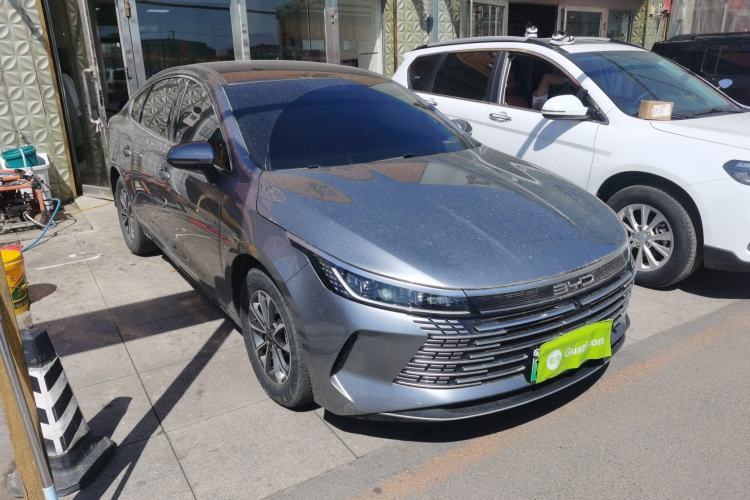 Used BYD Destroyer 05 2024 HONOR Edition DM-i 55KM Luxury Model Front Right 45 Deg