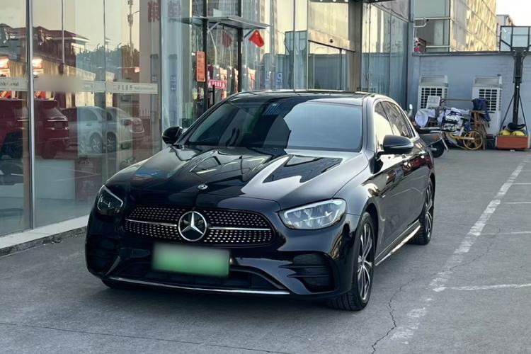 Used Mercedes-Benz E-Class New Energy 2021 E 350 e L Plug-in Hybrid Sports Sedan