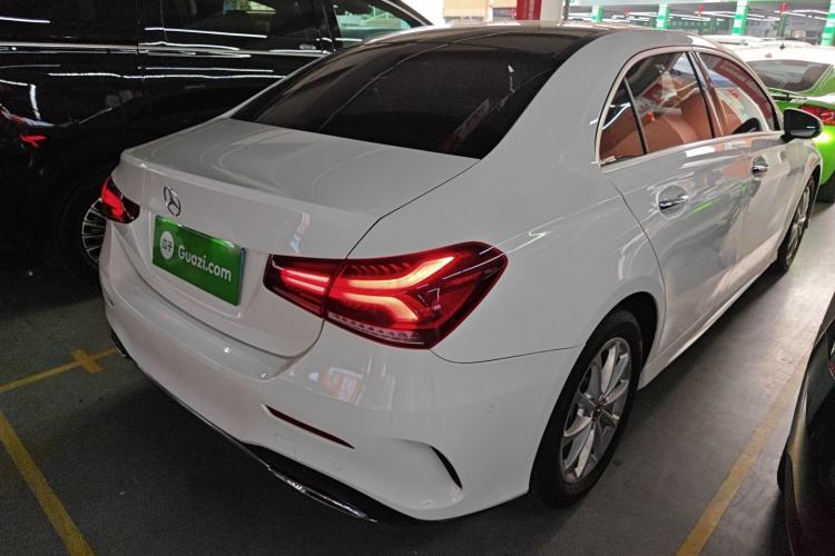Used Mercedes-Benz A-Class 2022 Restyled A 200 L Sport Sedan Dynamic Version Rear Right 45 Deg