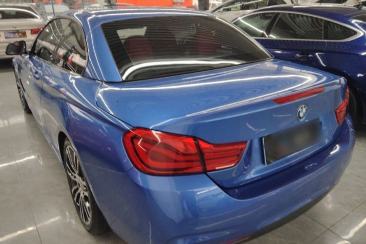 Used BMW 4 Series 2017 425i Convertible M Sport Package Rear Left 45 Deg