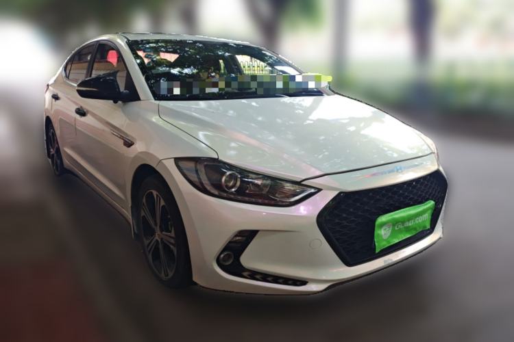 Used Hyundai Elantra (6th Generation / Lingdong) 2018 1.4T Dual-Clutch Xuan Dong · Dynamic Edition Front Right 45 Deg