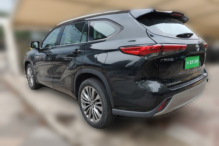 Used Toyota Highlander 2022 Dual-Engine 2.5L Four-Wheel Drive Luxury Edition 7 Seats Rear Left 45 Deg