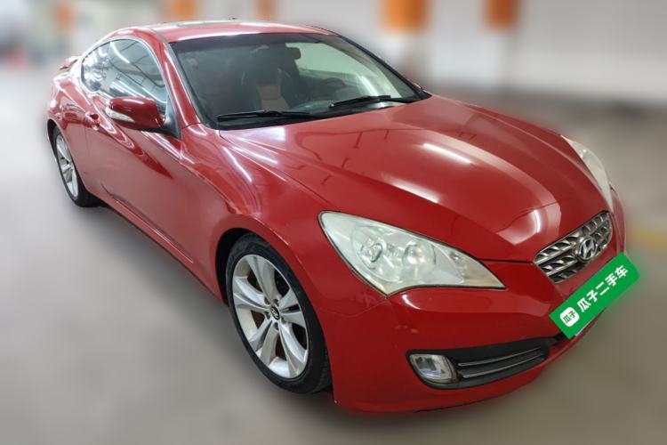 Used Hyundai Genesis Coupe 2009 2.0T Automatic Deluxe Edition Front Right 45 Deg