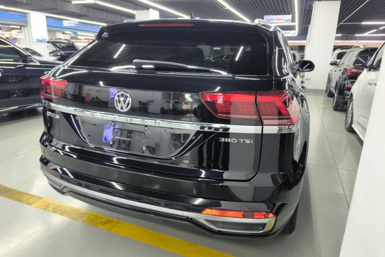 Used Volkswagen Teramont X 2020 380TSI Four-Wheel Drive Luxury Edition Rear Right 45 Deg