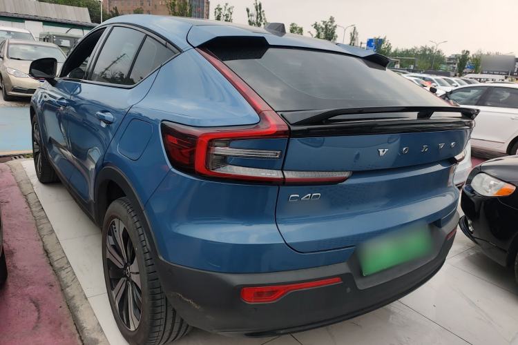 Used Volvo C40 2022 Long-Range PRO Version Rear Left 45 Deg