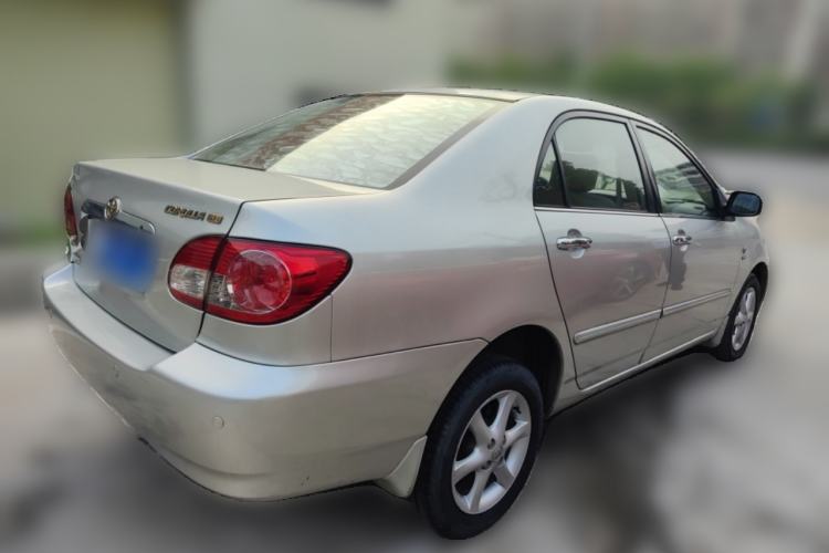 Used Toyota Corolla EX 2007 1.8L Automatic GLX-i Special Edition Rear Right 45 Deg