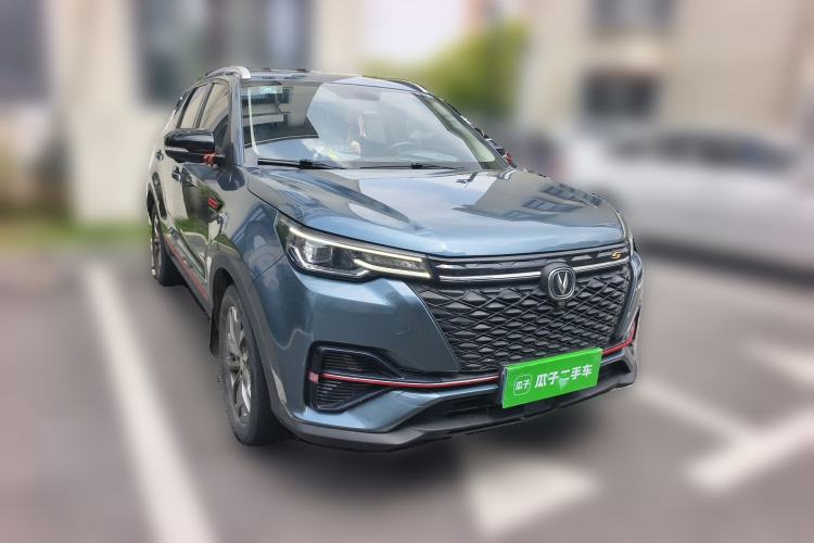 Used CHANGAN CS55PLUS 2021 Blue Whale Edition 1.5T DCT Prestige Model Front Right 45 Deg