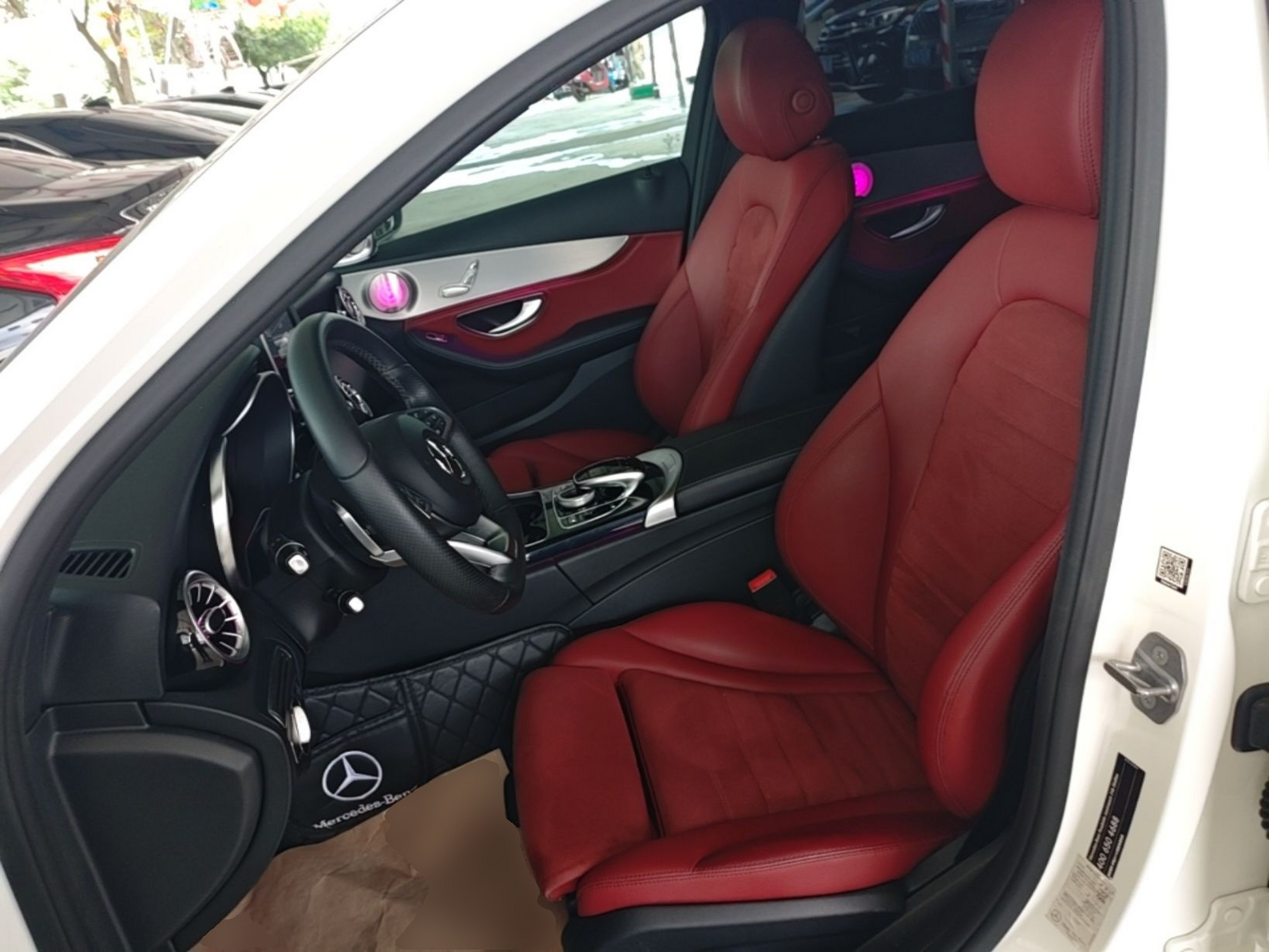 Avant de la voiture