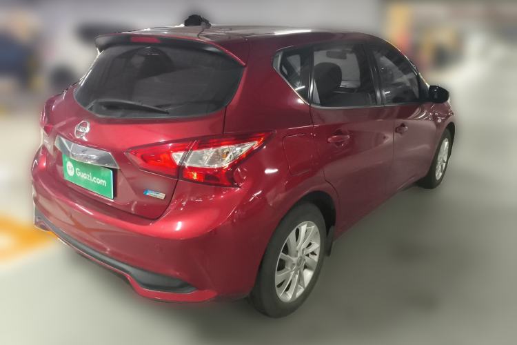 Used Nissan Tiida 2016 1.6L CVT Cool Dynamic Edition Rear Right 45 Deg