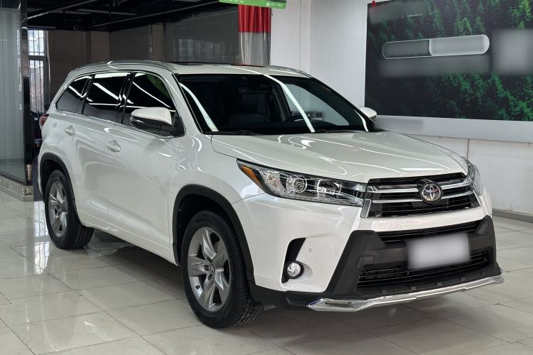 Used Toyota Highlander 2018 2.0T Four-Wheel Drive Prestige Version 7 Seats China VI Standard
