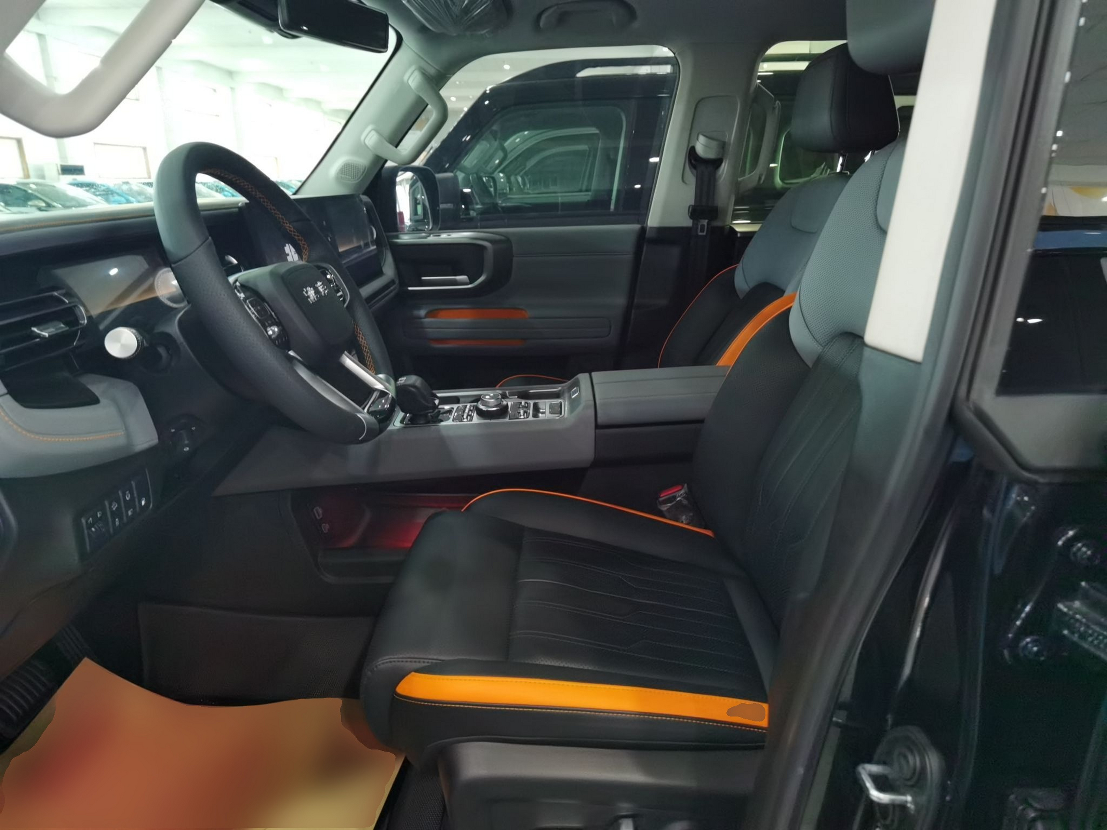 Avant de la voiture