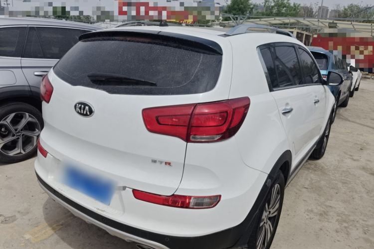 Used Kia Sportage R 2016 2.0L Automatic Two-Wheel Drive DLX Rear Right 45 Deg