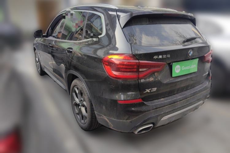 Used BMW X3 2021 xDrive28i Luxury Package Rear Left 45 Deg