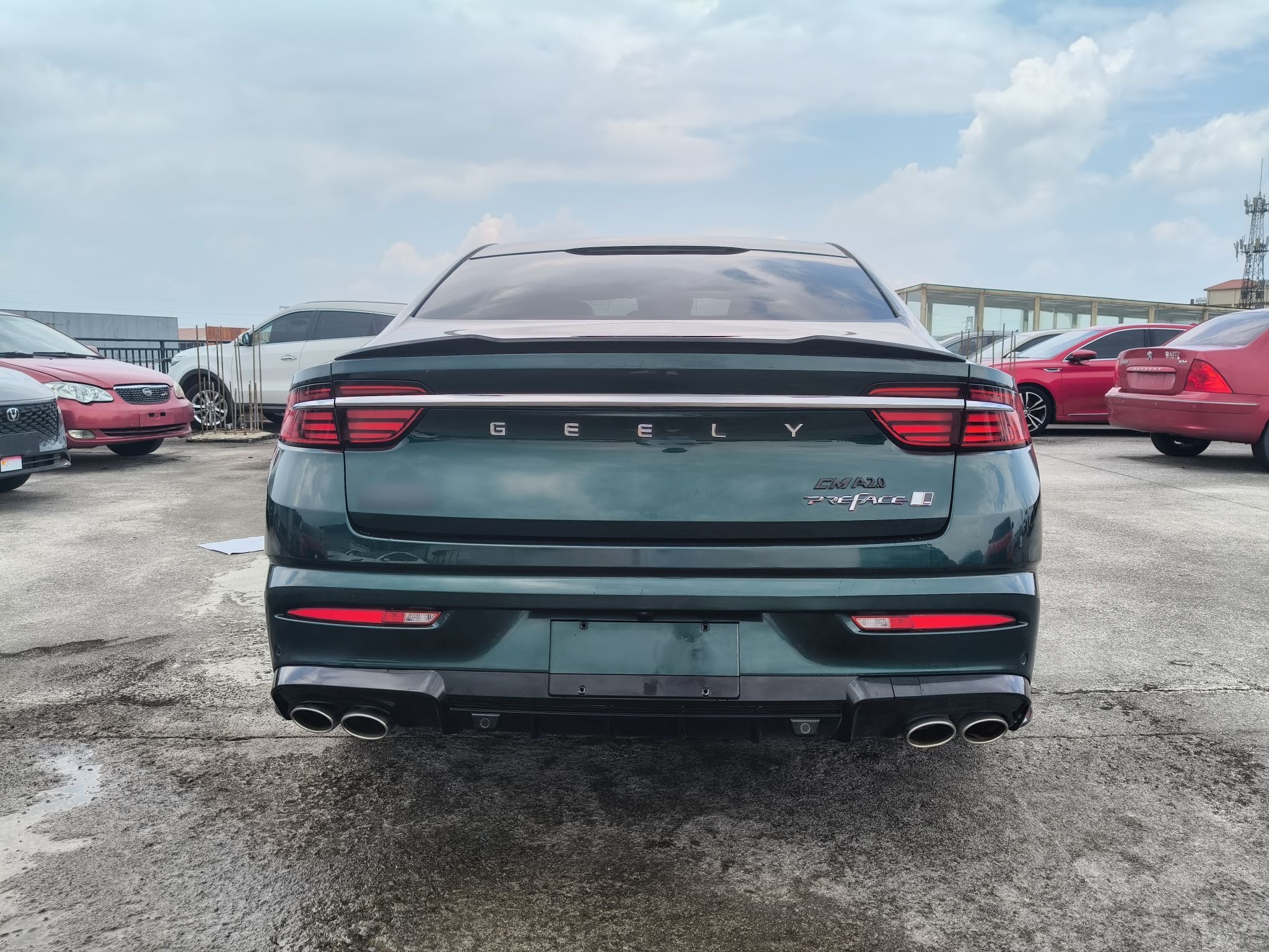 Geely Auto Preface 2023 2.0TD "Only This Verdant Green" Edition — снимка 10