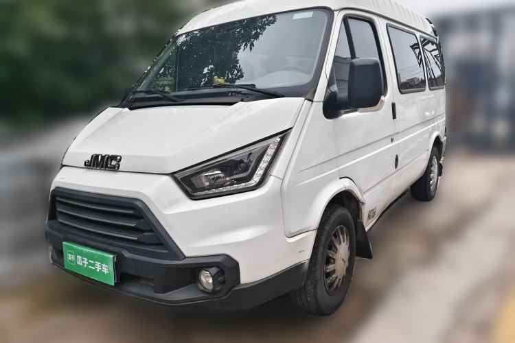 Used JMC Transit 2017 2.8T Commercial Version Short Wheelbase Mid-Roof 6/7/8-Seater JX493 Guazi used car, China used car export, Used car for sale, Used cars, Cheapest cars for sale