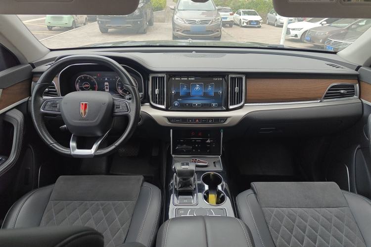 Used Hongqi HS7 2021 2.0T DCT Two-Wheel Drive Smart Connect Flagship Edition Center Console