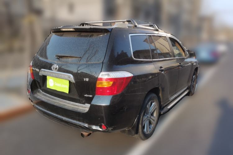 Used Toyota Highlander 2009 3.5L 4x4 7-Seater Luxury Edition Rear Right 45 Deg