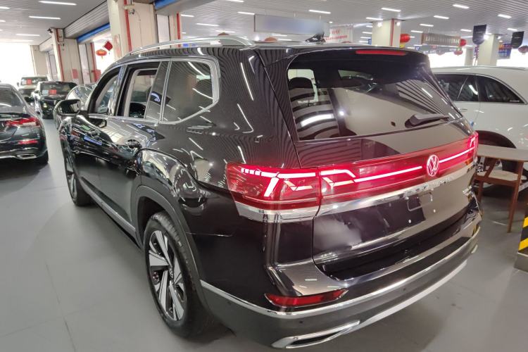Used Volkswagen Teramont 2023 530 V6 Four-Wheel Drive Prestige Luxury Edition Rear Left 45 Deg