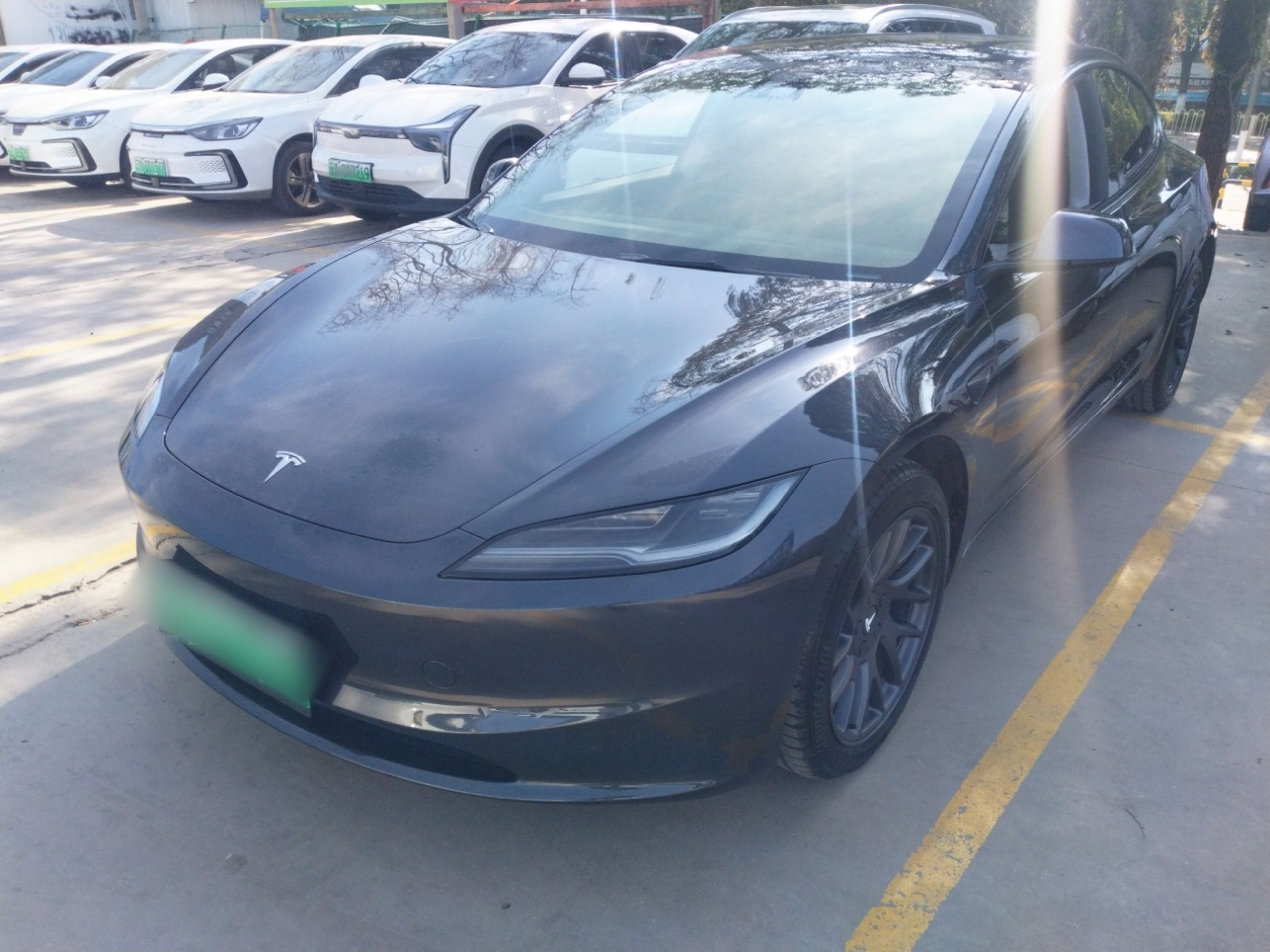 تحت مقدمة السيارة