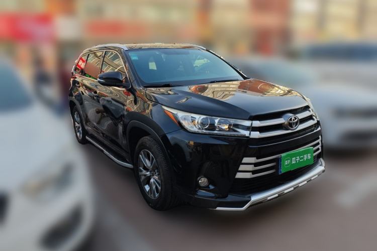Used Toyota Highlander 2018 2.0T Four-Wheel Drive Elite Edition 7 Seats China V Standard Front Right 45 Deg
