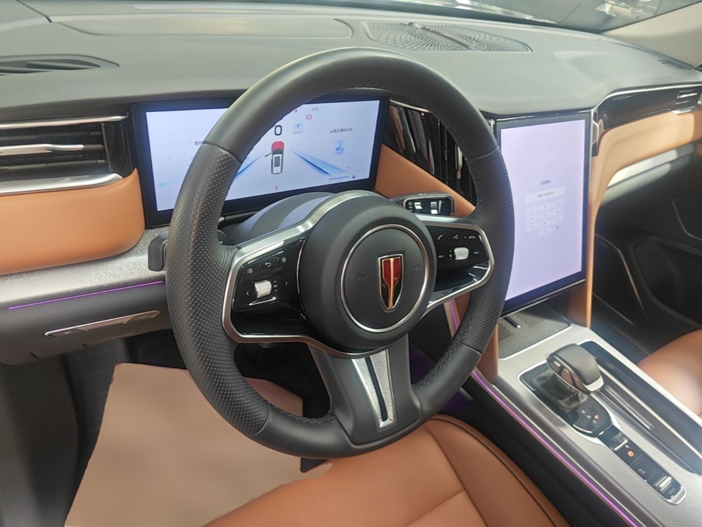Hongqi HS7 PHEV 2025 Model 2.0T PHEV Four-Wheel Drive 2 Million Units Commemorative Edition 6-Seater — снимка 12