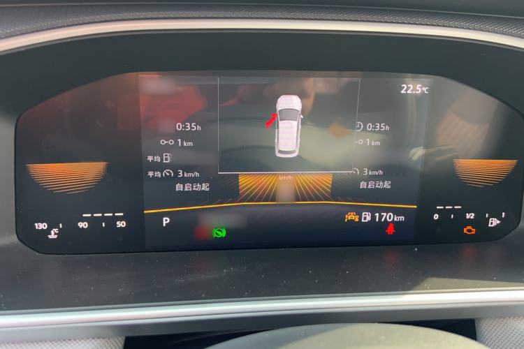 Used Volkswagen Tharu 2024 300TSI Two-Wheel-Drive Crescent Edition Instrument Cluster