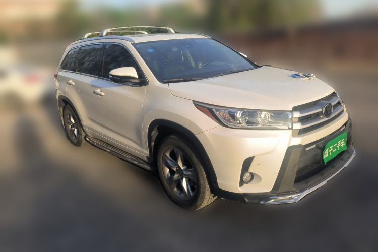 Used Toyota Highlander 2018 2.0T Four-Wheel Drive Luxury Version 7 Seats China VI Standard